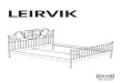 Leirvik Bed Assembly Instructions