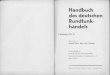 Handbuch Des Deutschen  Rundfunk- Handels       1. Jahrgang 1936 / 37