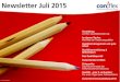 Newsletter conflex juli 2015