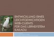 Entwicklung eines leichtgewichtigen Web-Clients für das Lernsystem Kakadu
