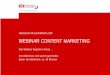 SiteBoosters Webinar Content Marketing