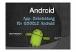 Android Entwicklung