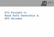 DT2 Projekt-3: Baud Rate Generator &  GPS Decoder