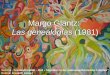 Margo Glantz:  Las genealogías  (1981)