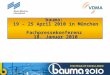 bauma:  19 –  25 April 2010  in München Fachpressekonferenz  18. Januar 2010