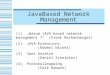 JavaBased Network Management