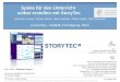 Spiele für den Unterricht  selbst erstellen mit StoryTec