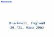 Bracknell, England 20./21. März 2003
