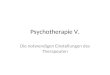 Psychotherapie V