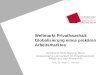 Denknetz-SAH-Tagung, Bern Globalisierte Lohnarbeit im Privathaushalt: Wege aus der Prekarität