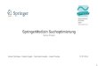 SpringerMedizin Suchoptimierung Nemo-Projekt