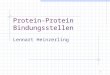 Protein-Protein Bindungsstellen