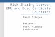 Risk Sharing between EMU and Euro Candidate Countries