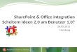 SharePoint & Office Integration   Scheitern  Ideen 2.0 am Benutzer 1.0?