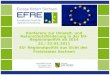 Konferenz zur Umwelt- und Naturschutzförderung in der EU- Regionalpolitik ab 2014 22./ 23.03.2011