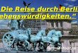 „ Die Reise durch Berlin. Sehenswürdigkeiten.“