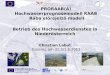 Betrieb des Hochwasserdienstes in Niederösterreich