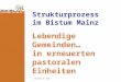 Strukturprozess  im Bistum Mainz
