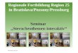 Regionale Fortbildung Region 25 in Bratislava/Pozsony/Pressburg Seminar