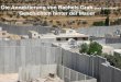 Die Annektierung von Rachels Grab  (nach Jerusalem) :               Geschichten hinter der Mauer