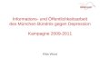 Informations- und Öffentlichkeitsarbeit des München Bündnis gegen Depression Kampagne 2009-2011