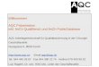 Willkommen! AQC Präsentation  inkl. fmCh QualiBench und fmCh PublicDatabase