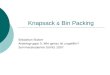 Knapsack  &  Bin Packing