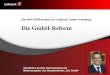 Herzlich Willkommen zur redmark Online-Schulung: Die GmbH-Reform