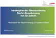 Neubeginn der Raumordnung Berlin-Brandenburg vor 20 Jahren