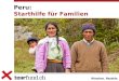 Peru: Starthilfe f¼r Familien
