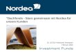 "Dachfonds - Stars gemeinsam mit Nordea für unsere Kunden