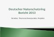 Deutscher Naturschutzring Bericht 2013