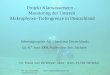 Projekt Klarwasserseen – Monitoring der Unteren  Makrophyten-Tiefengrenze in Deutschland