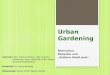 Urban  Gardening