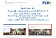 Sektion 6:  Social networks  und Web 2.0 Das LVR-AFZ im Web 2.0: