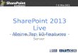 SharePoint 2013 Live - Meine Top 10 Features -