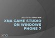 XNA Game Studio on Windows Phone 7