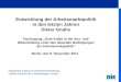 Deutsches Institut für Erwachsenenbildung Leibniz-Zentrum für Lebenslanges Lernen