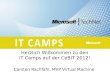 Herzlich Willkommen zu den IT Camps auf der  CeBIT  2012! Carsten Rachfahl, MVP Virtual  Machine