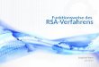 Funktionsweise des  RSA-Verfahrens