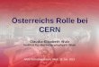 Österreichs Rolle bei  CERN