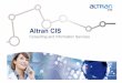 Altran CIS Company Broschüre