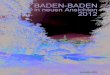 Baden-Baden Kalender 2012