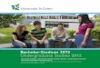 Bachelor-Programme 2012