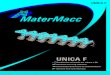 Unica F MaterMacc, Universal row-crop cultivator