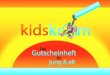 Kidskram Gutscheinheft Flensburg