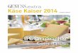 GENUSS.extra - Käse Kaiser 2014