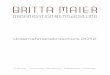 Unternehmensbroschüre Britta Maier Organisation&Entwicklung