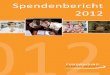 Spendenbericht 2012