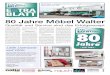 Sonderzeitung 80 Jahre Möbel Walter GmbH aus Lauingen